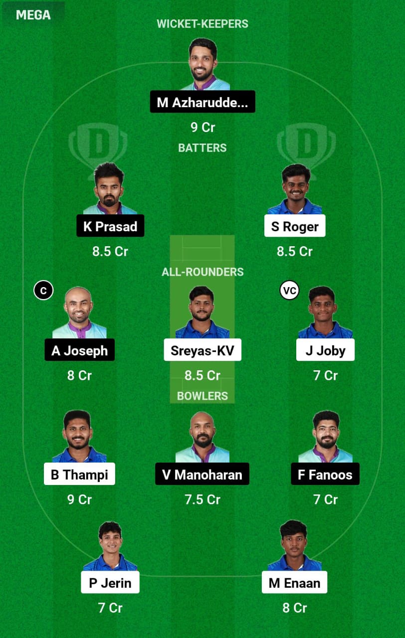 KBT vs AP 8th Match Dream11 Prediction