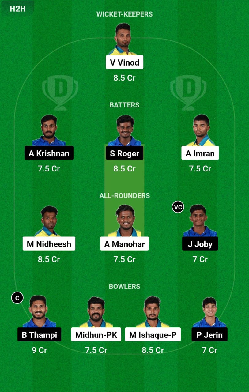 TT vs KBT 13th Match Dream11 Prediction