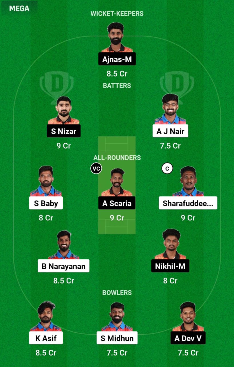 AKS vs CG 23rd Match Dream11 Prediction