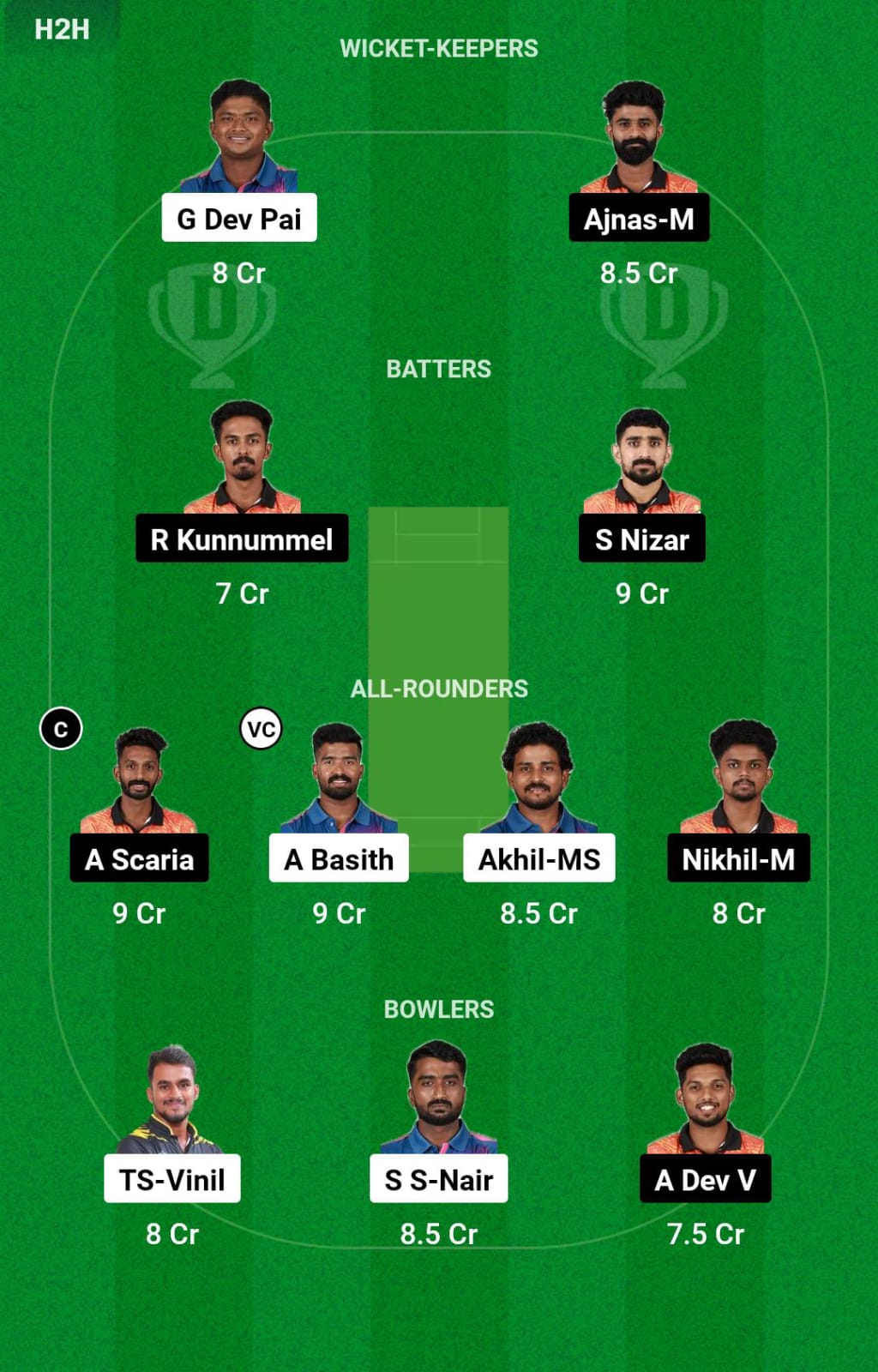 TR vs CG 27th Match Dream11 Prediction