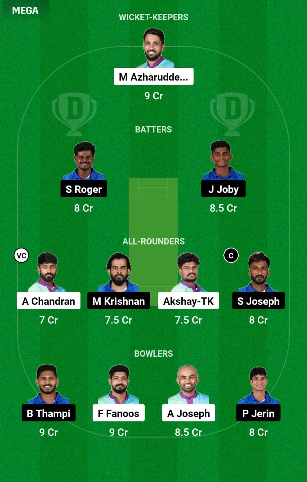 AP vs KBT 28th Match Dream11 Prediction