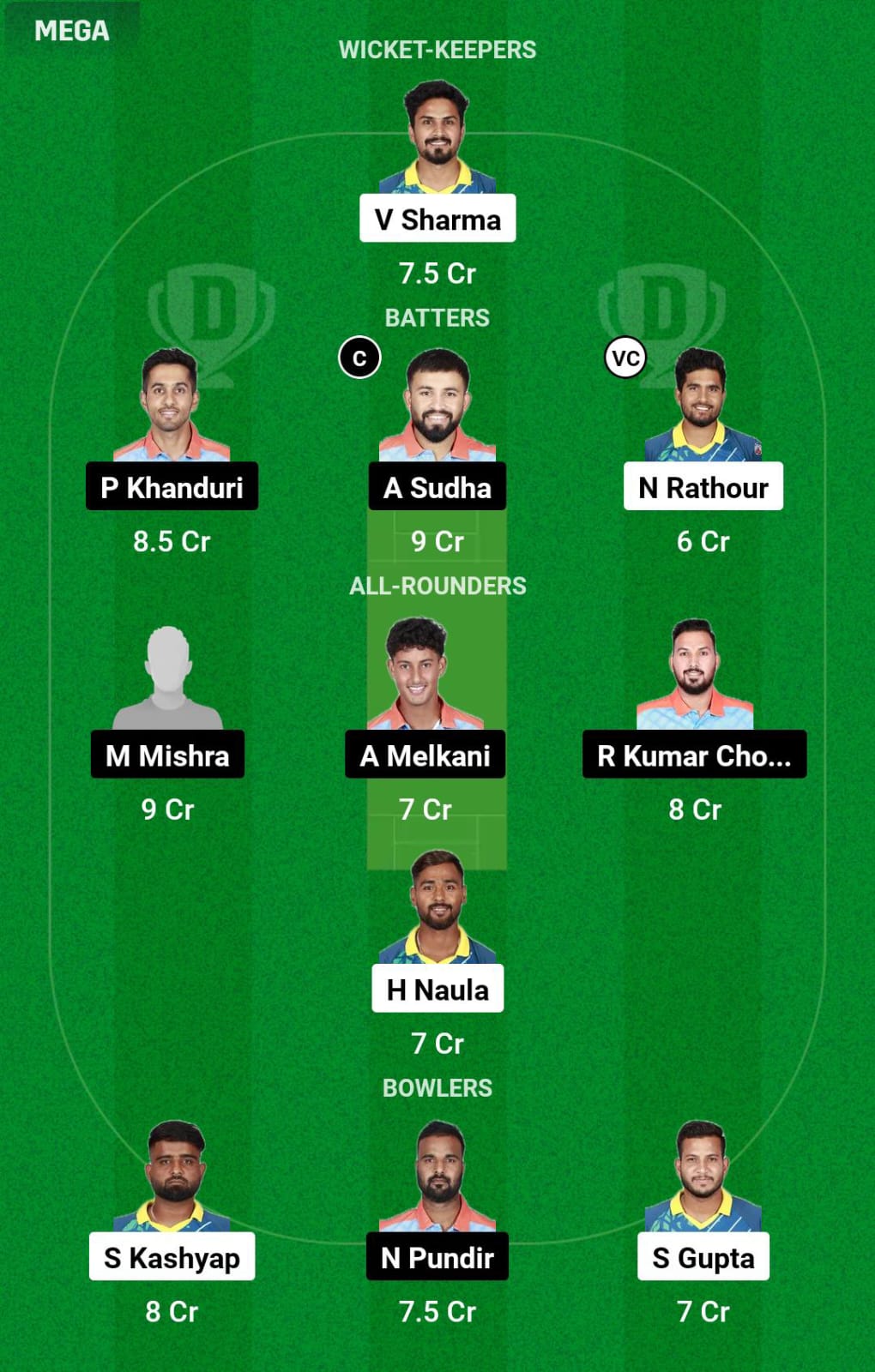 PIC vs NSP 10th Match Dream11 Prediction