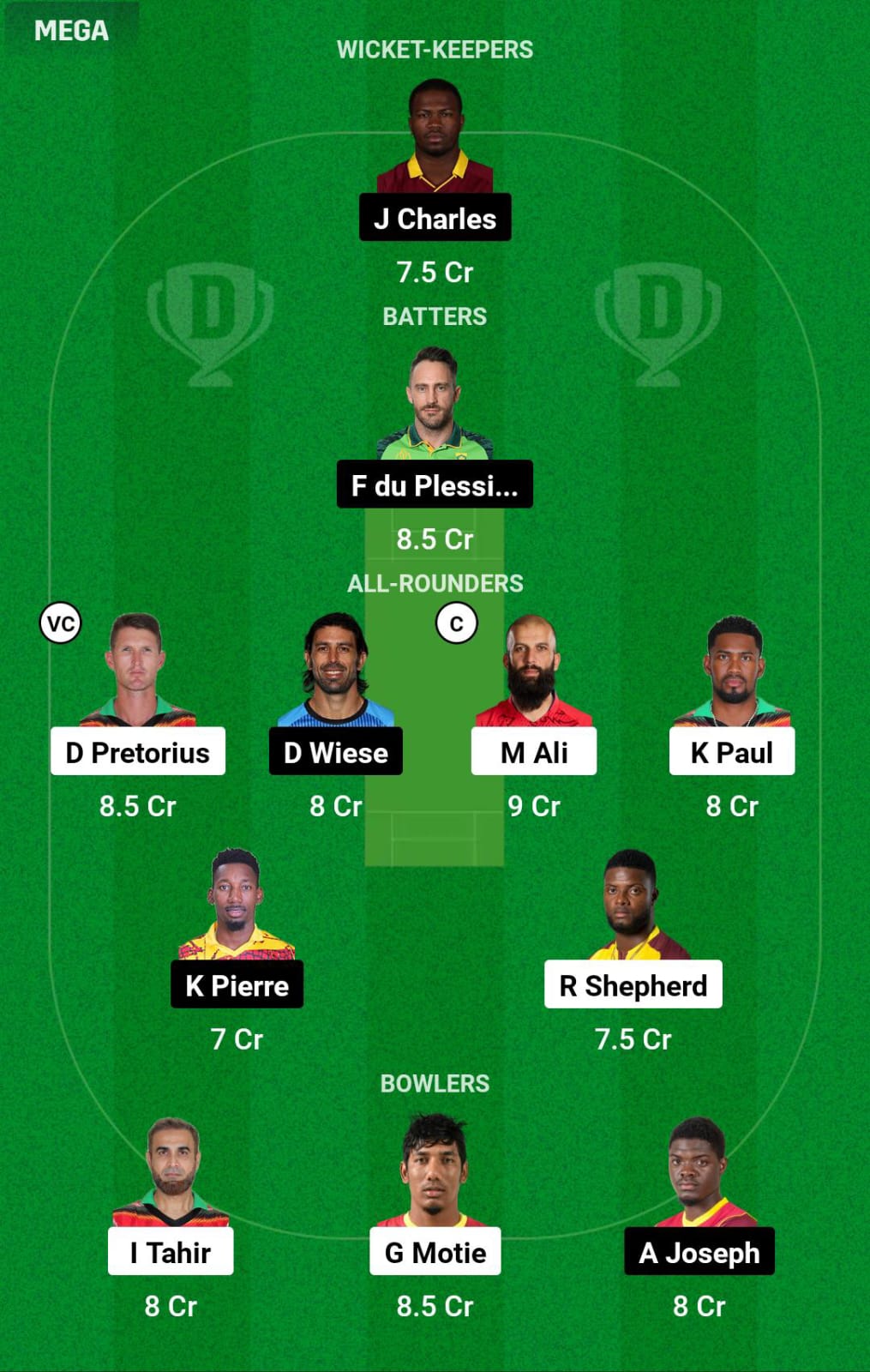 GUY vs SLK 29th Match Dream11 Prediction