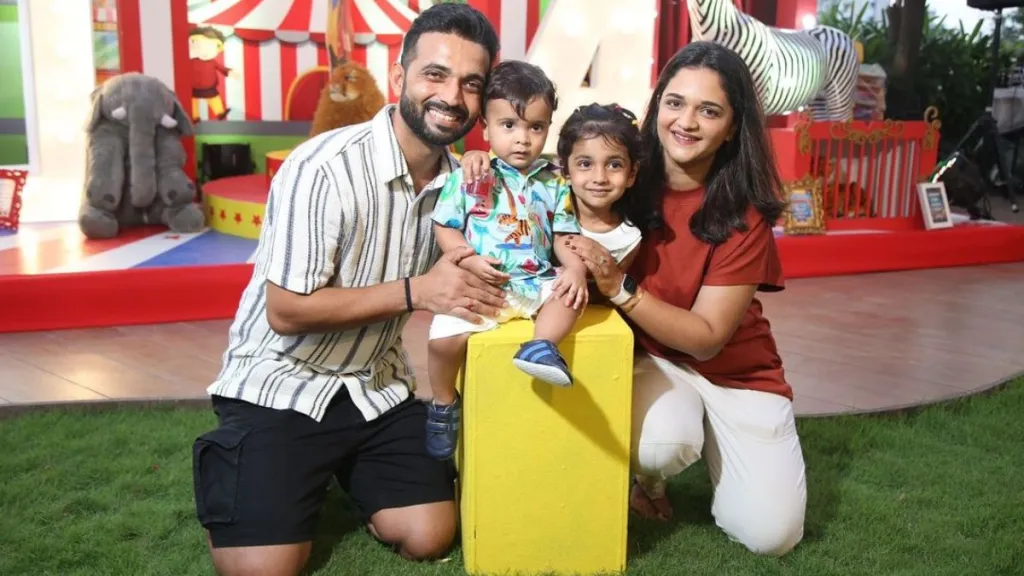 Ajinkya Rahane Family