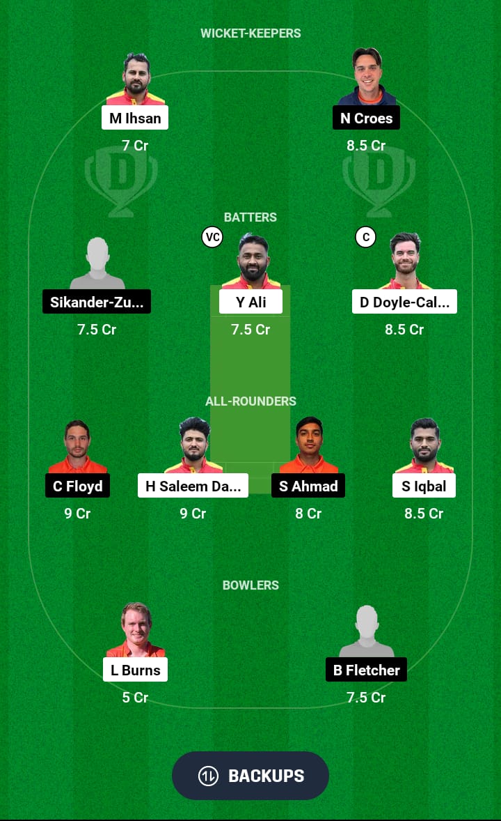 SPA vs NED-XI Dream11 Prediction 