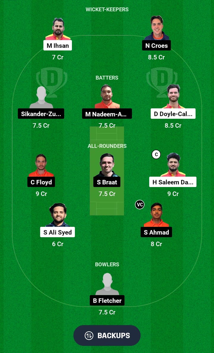 SPA vs NED-XI Dream11 Prediction 