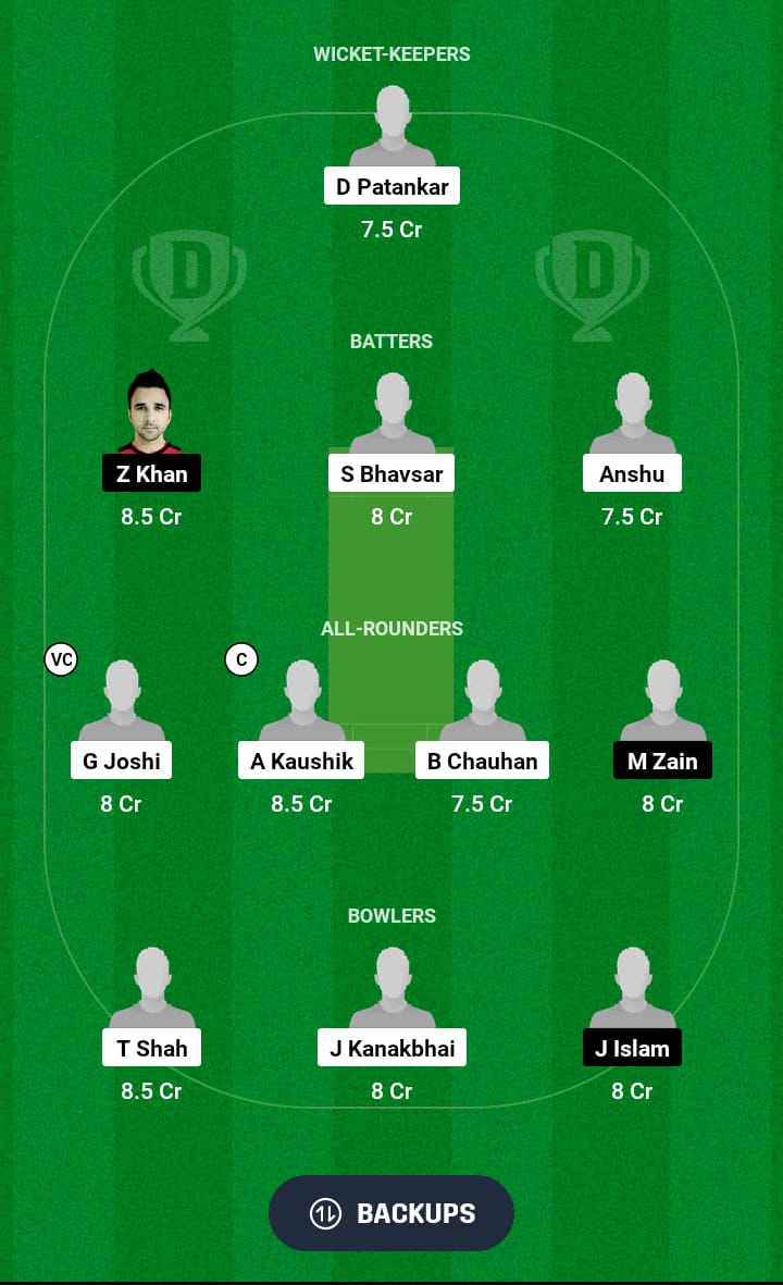 AUM vs GZZ Dream11 Prediction 