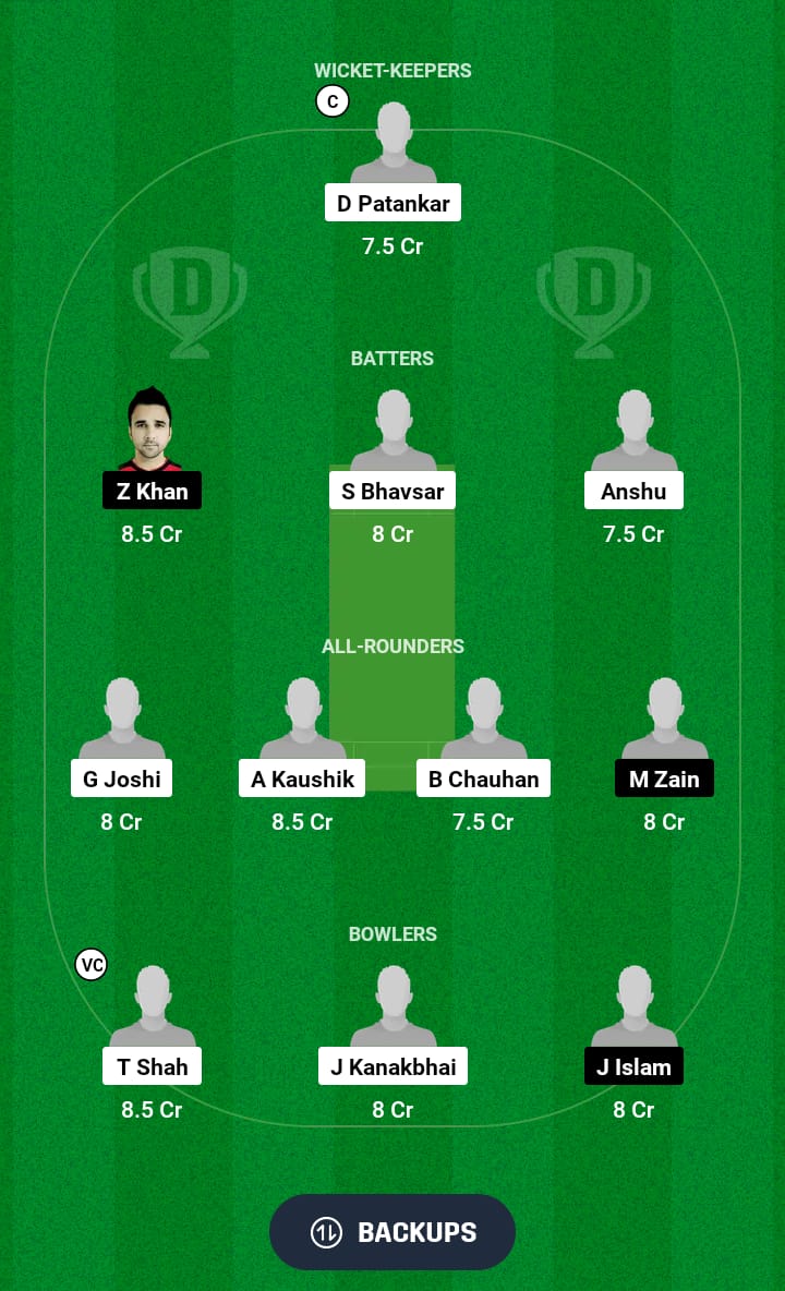 AUM vs GZZ Dream11 Prediction 