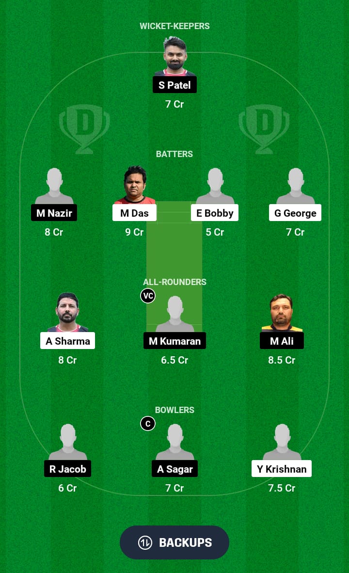 MMA vs MTD Dream11 Prediction 