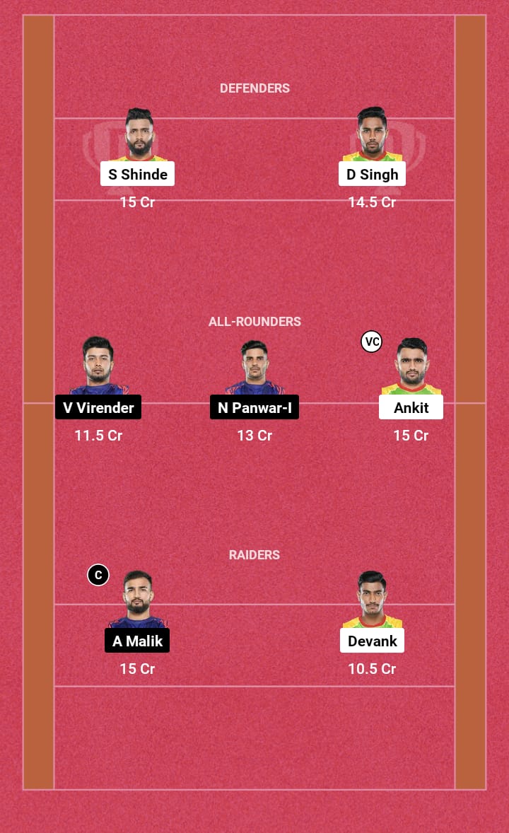 PAT vs DEL Dream11 Prediction 