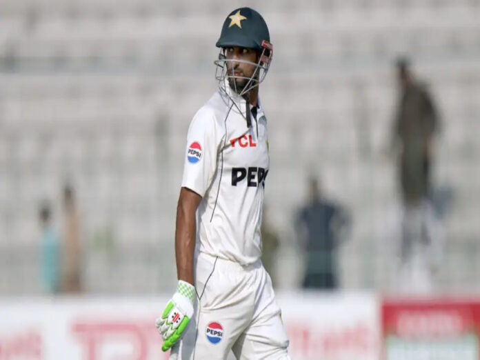 Shan Masood Pakistan Test Captaincy