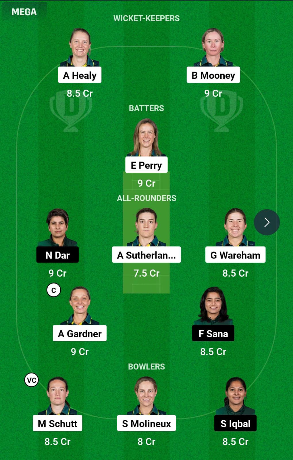 AUS-W vs PAK-W 14th T20I Dream11 Prediction