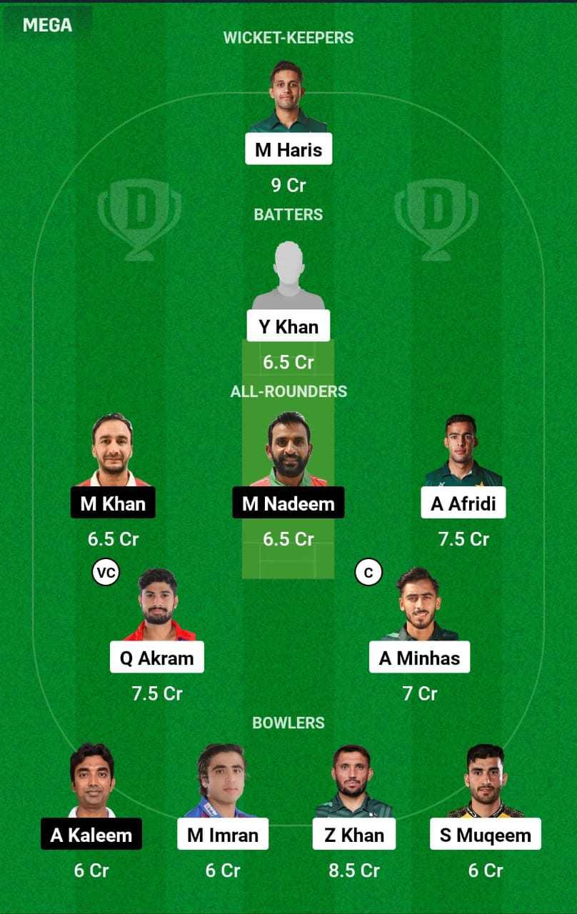 PAK-A vs OMA 7th T20I Dream11 Prediction