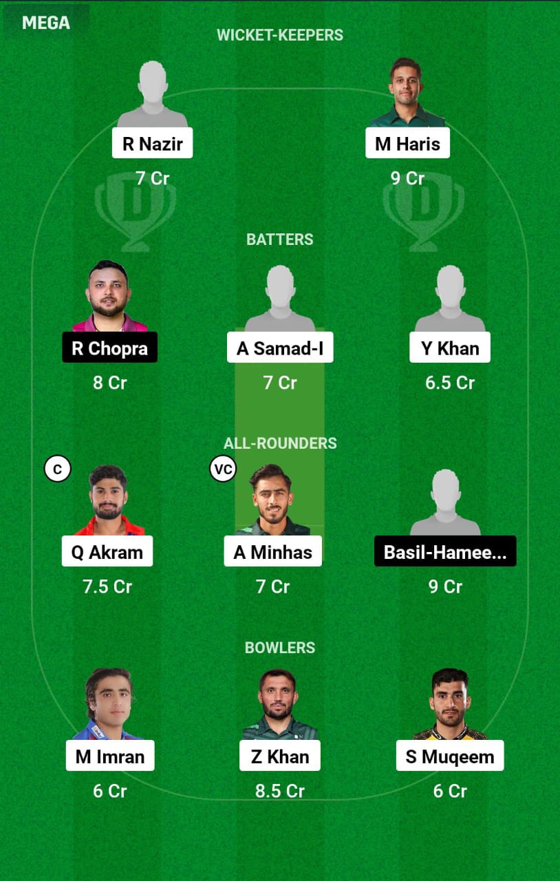 PAK-A vs UAE 11th T20I Dream11 Prediction
