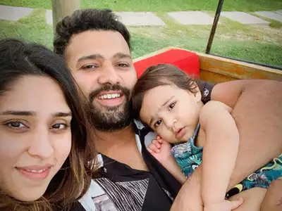 Rohit Sharma - Ritika Sajdeh Kids