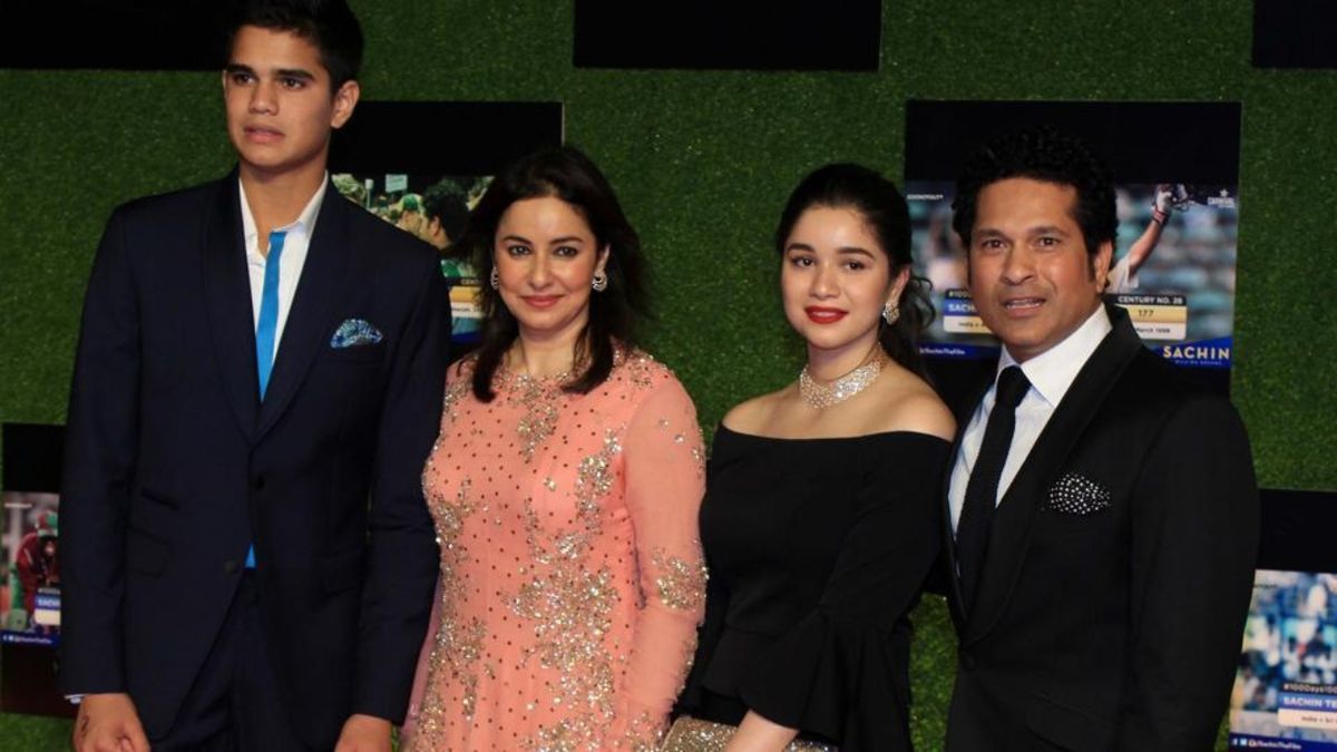 Family of Sachin Tendulkar