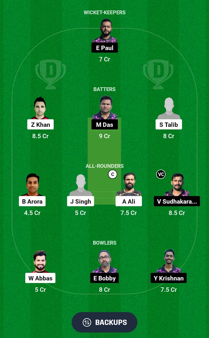 GZZ vs MMA Dream11 Prediction 