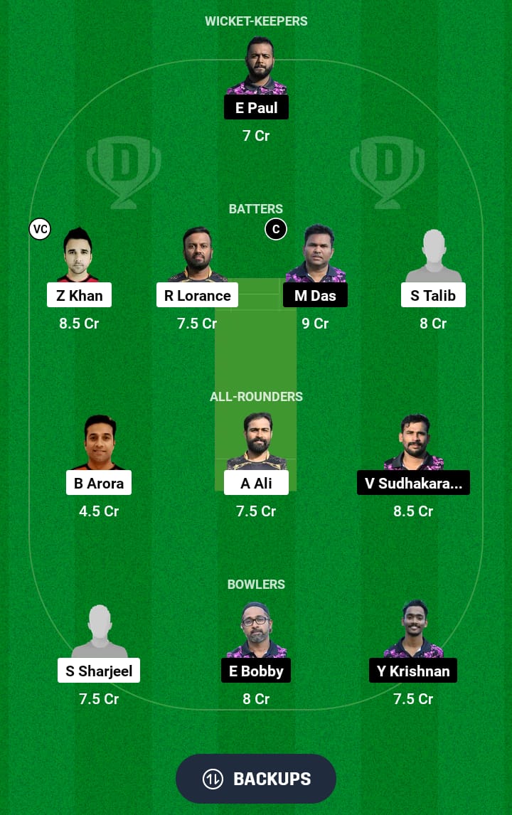 GZZ vs MMA Dream11 Prediction 