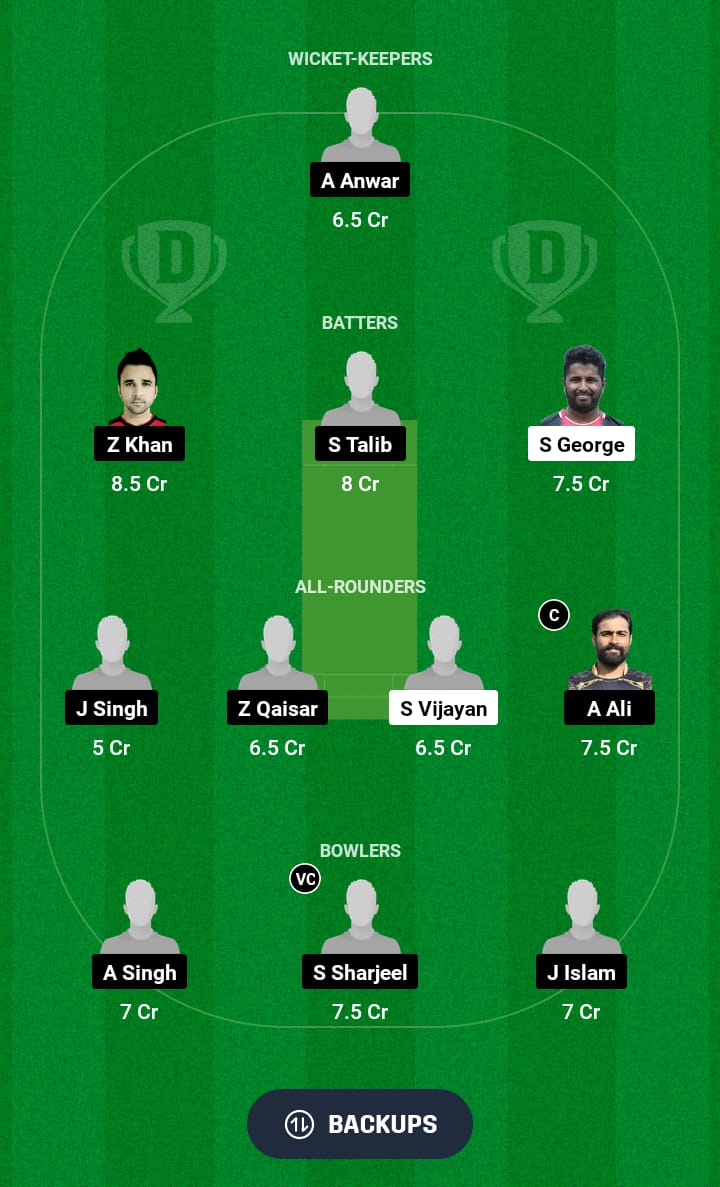 RDS vs GZZ Dream11 Prediction 