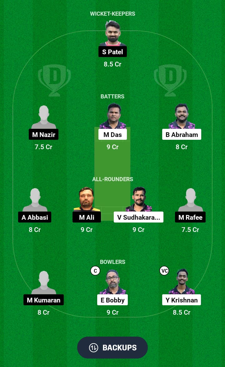 MMA vs MTD Dream11 Prediction 