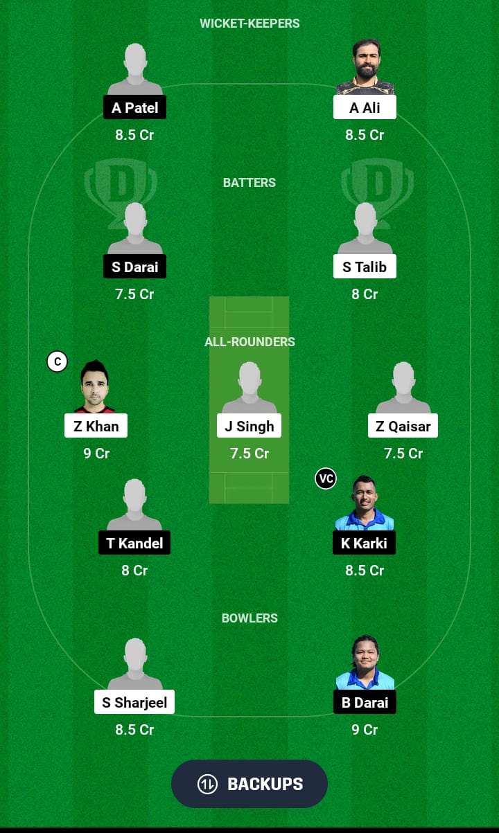 GZZ vs GU Dream11 Prediction 