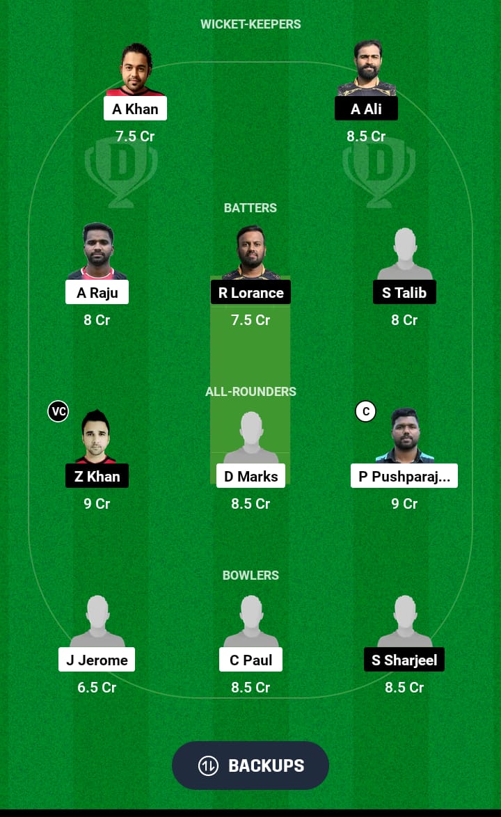 RST vs GZZ Dream11 Prediction 