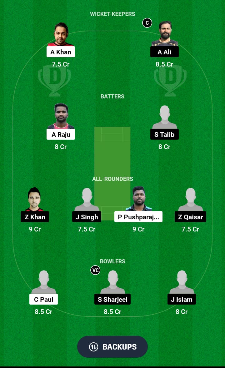 RST vs GZZ Dream11 Prediction 