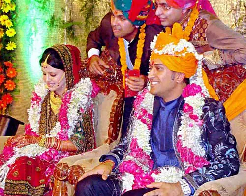 MS Dhoni Marriage