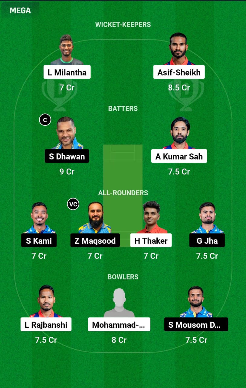 JKB vs KNY 3rd T20I Dream11 Prediction