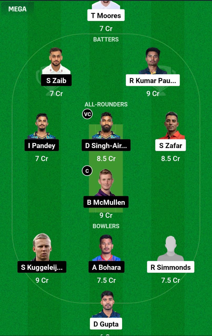 LBL vs SPR 12th T20I Dream11 Prediction