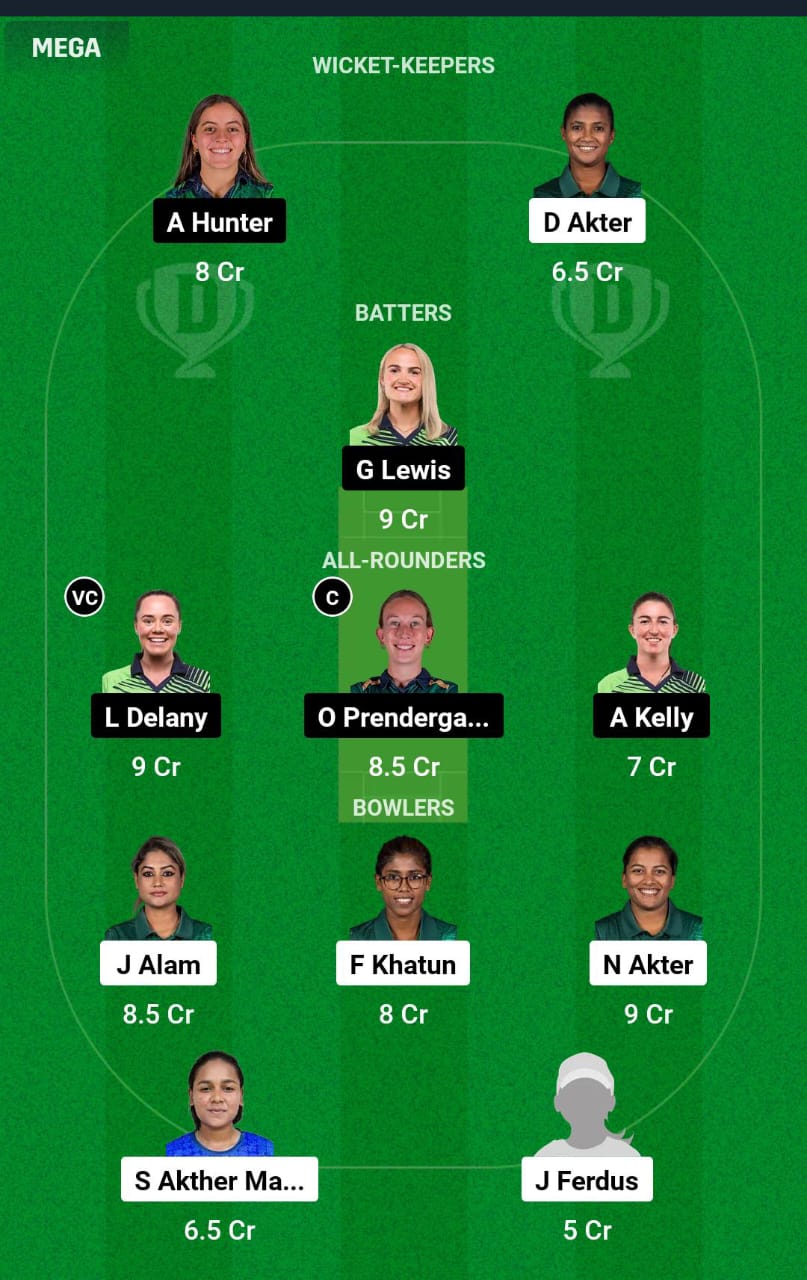 BAN-W vs IRE-W 3rd T20I Dream11 Prediction