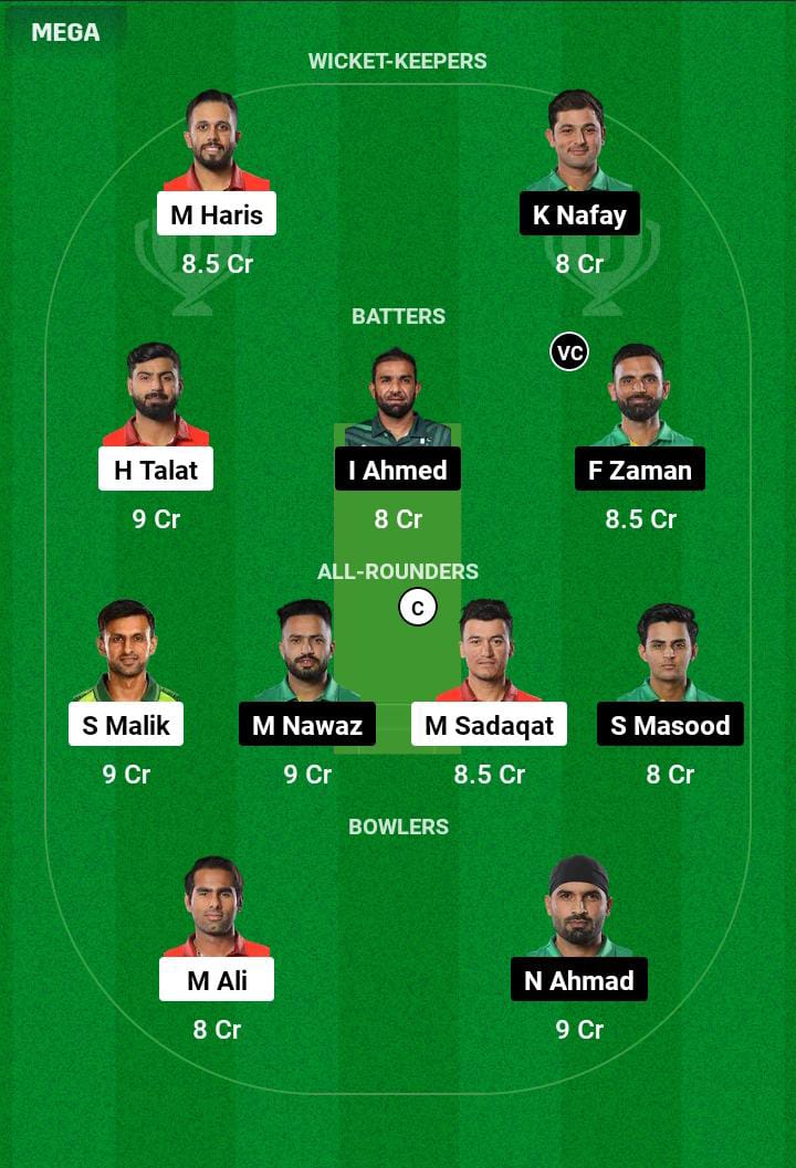 AST vs UMA 17th T20 Dream11 Prediction