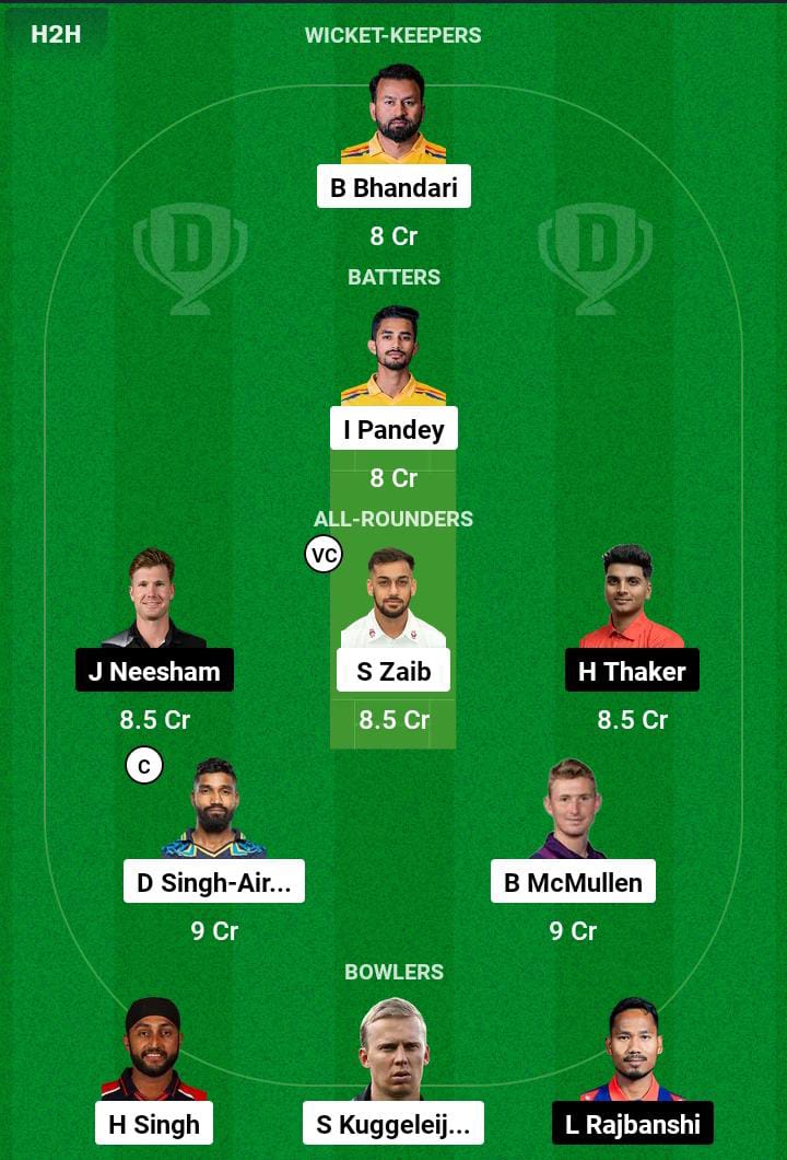 SPR vs JKB Final Dream11 Prediction