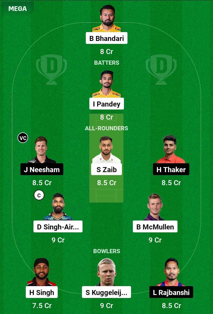 SPR vs JKB Final Dream11 Prediction