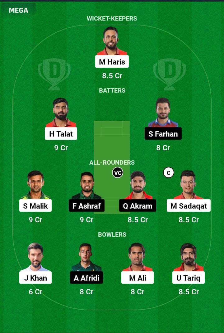 AST vs END 20th T20 Dream11 Prediction
