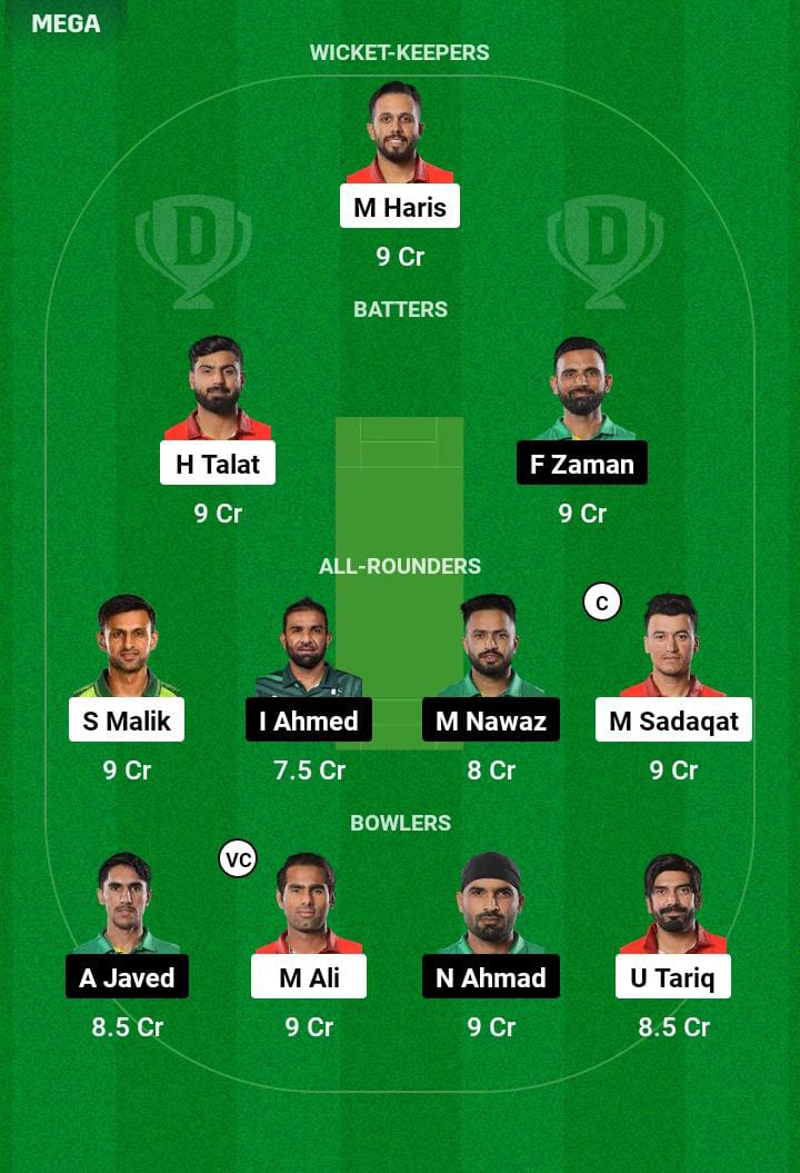 AST vs UMA Final Dream11 Prediction