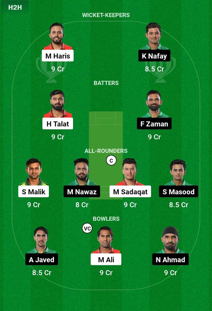 AST vs UMA Final Dream11 Prediction