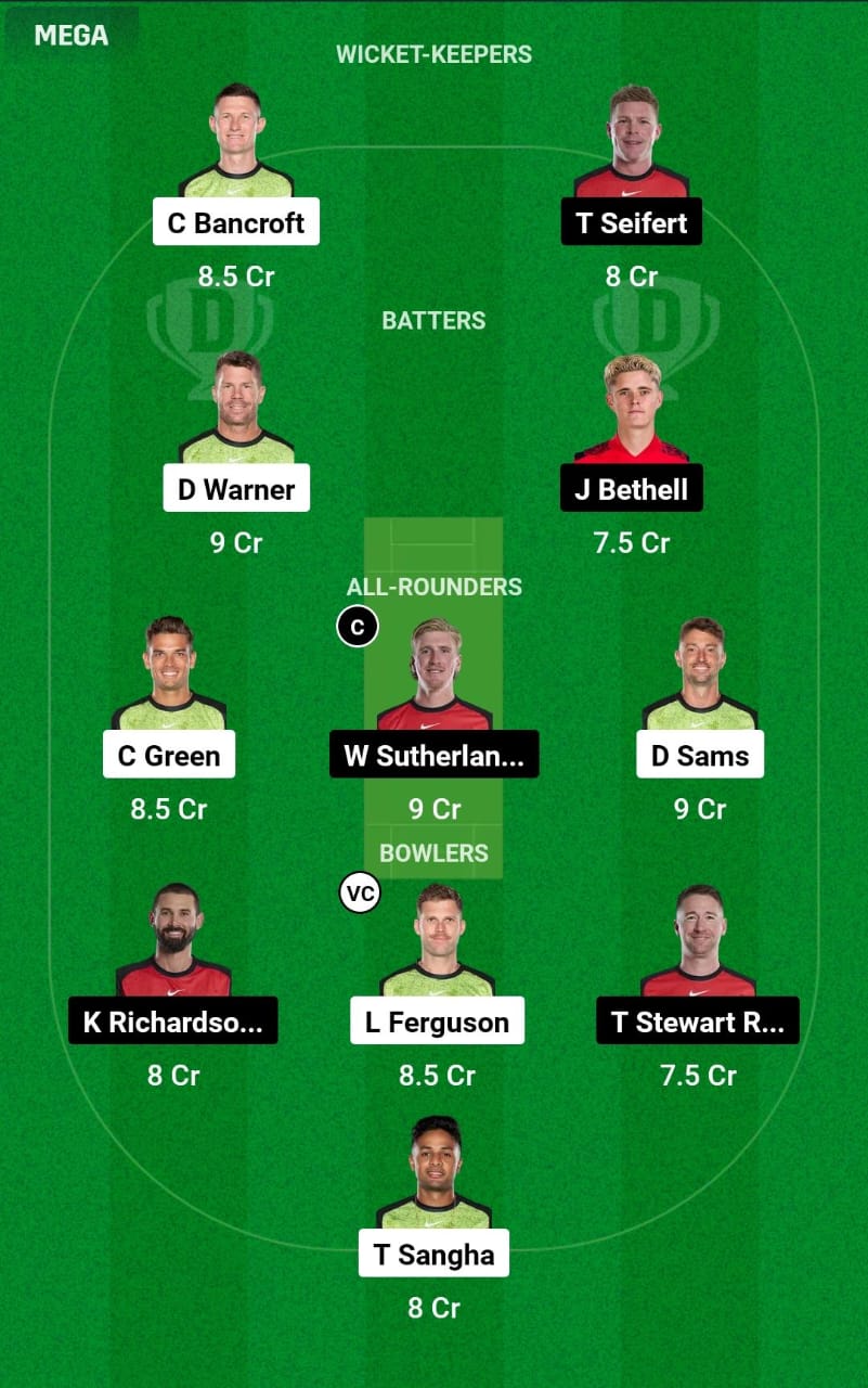 THU vs REN 16th T20 Dream11 Prediction