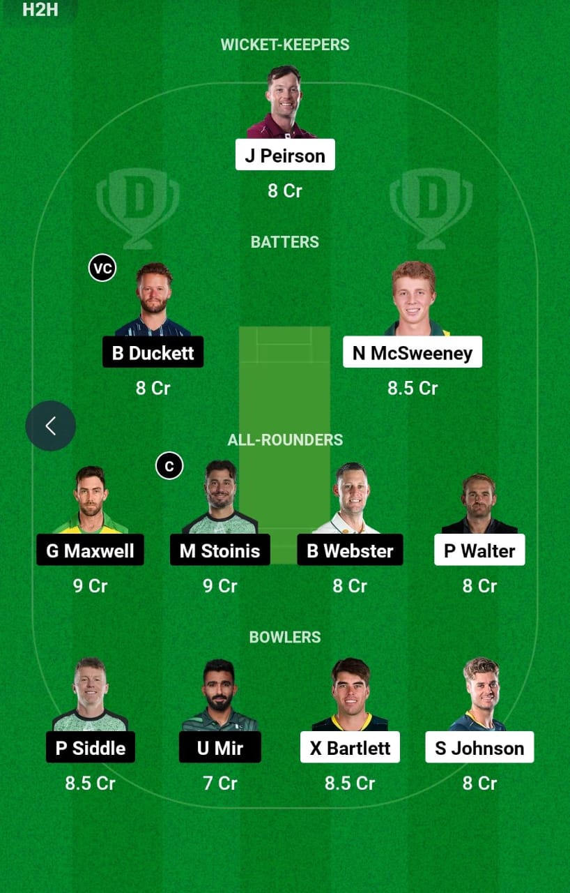 HEA vs STA 19th T20 Dream11 Prediction