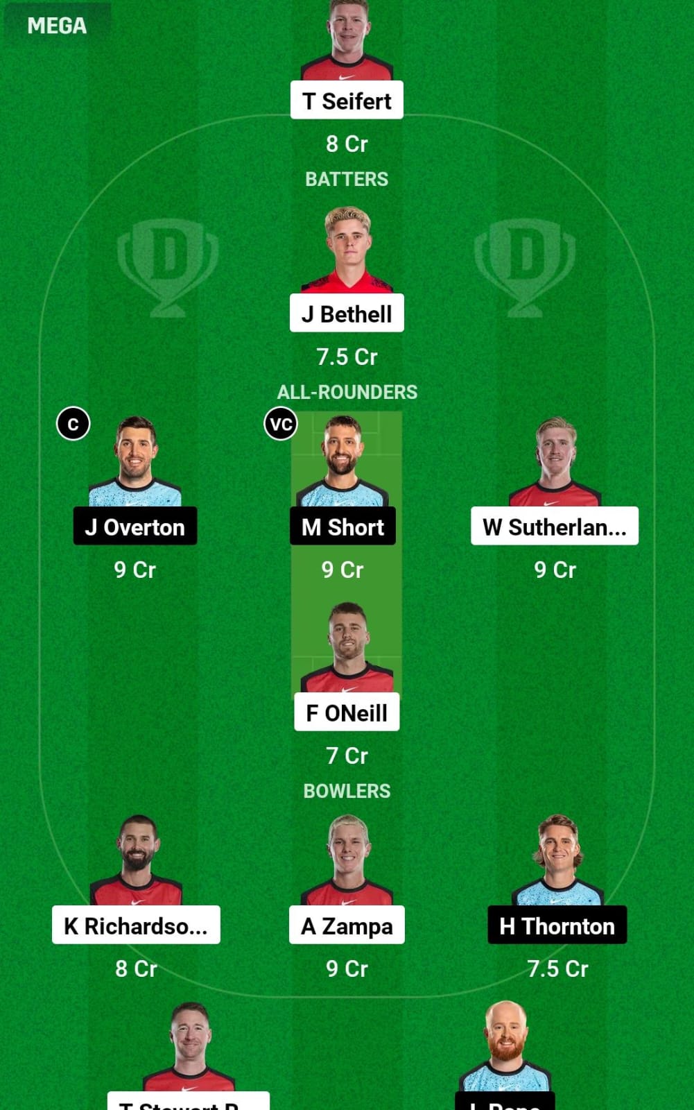 REN vs STR 20th T20 Dream11 Prediction