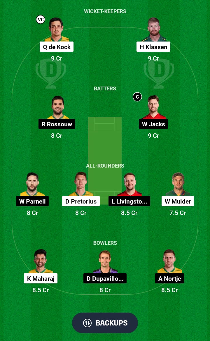 DSG vs PC Dream11 Prediction 