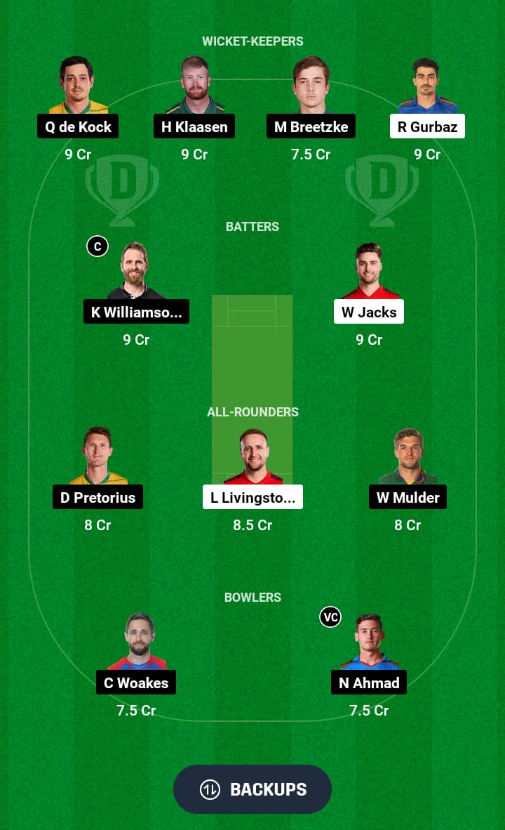 PC vs DSG Dream11 Prediction 