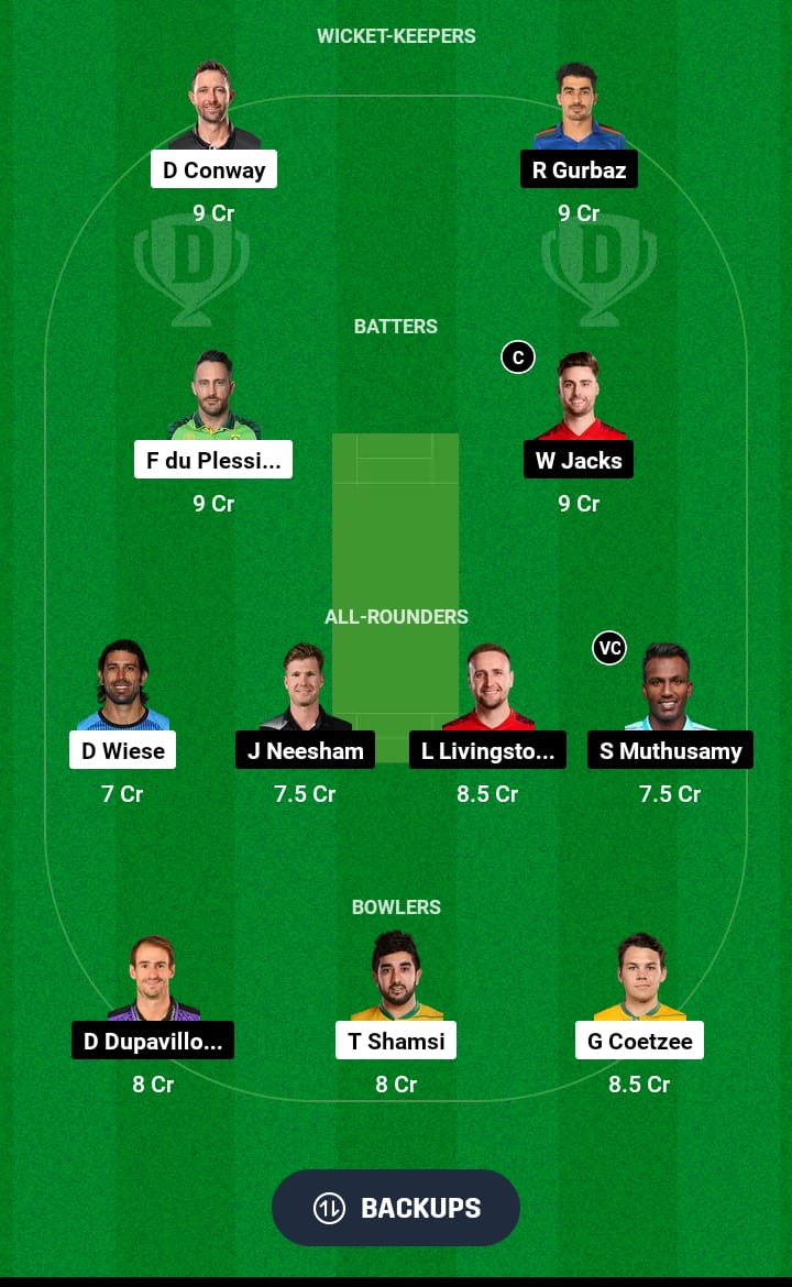 JSK vs PC Dream11 Prediction 