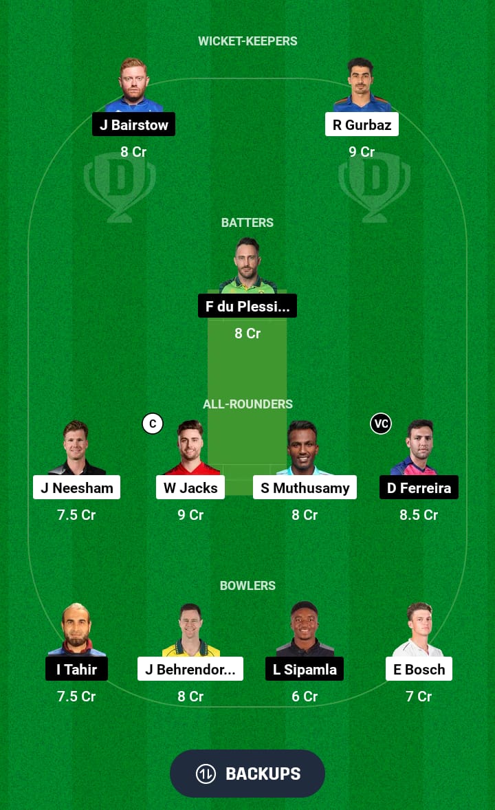 PC vs JSK Dream11 Prediction 