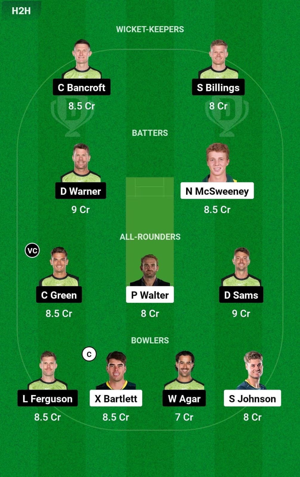 HEA vs THU 25th T20 Dream11 Prediction