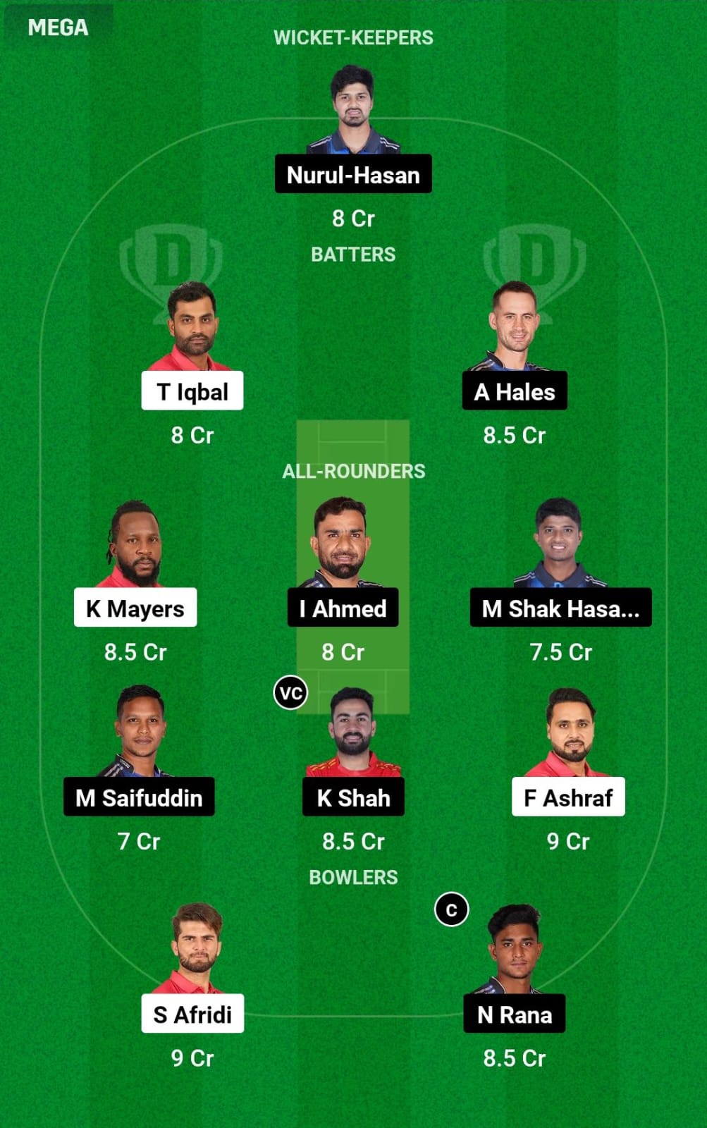 FBA vs RAN 13th T20 Dream11 Prediction