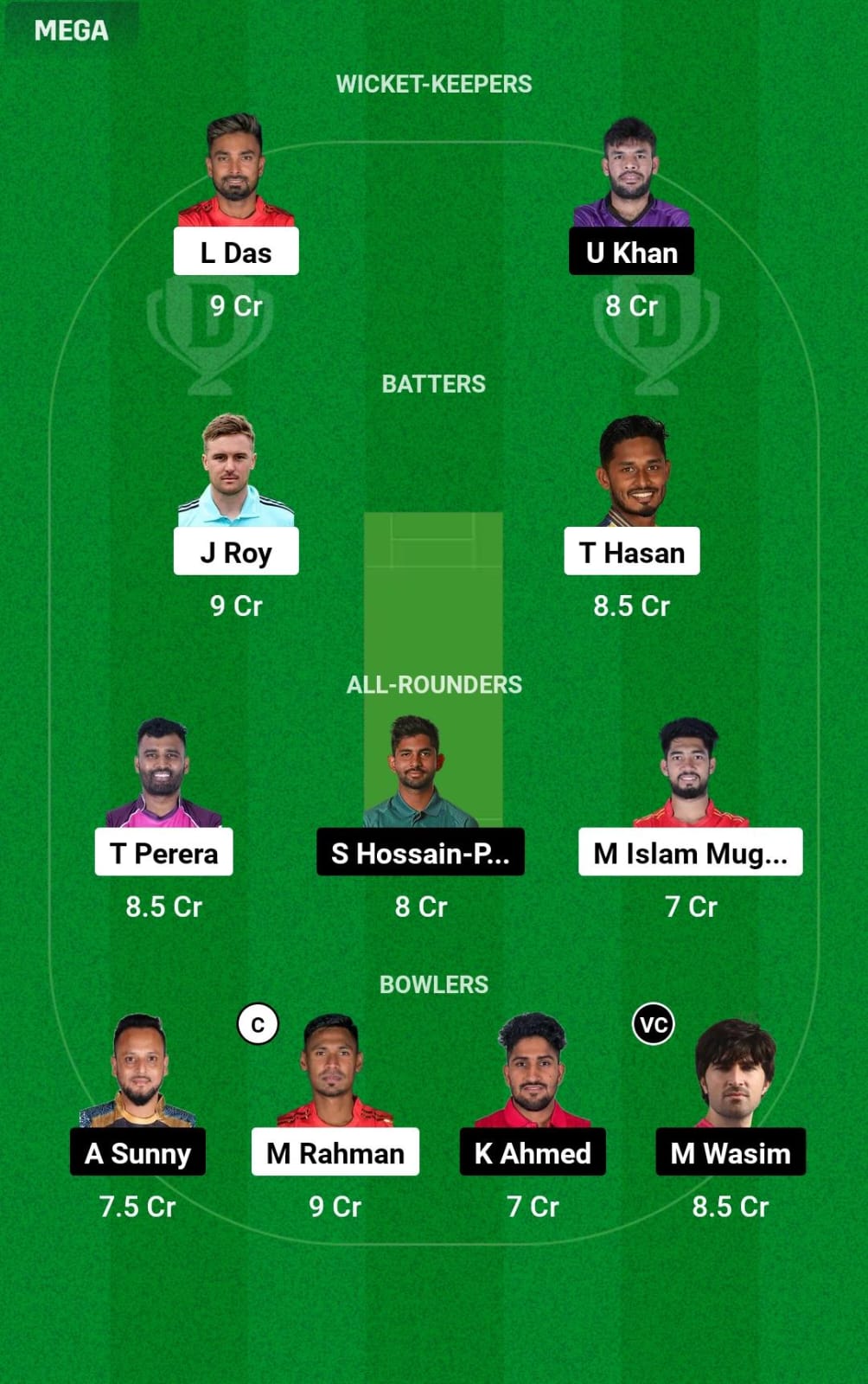 DC vs CHK 14th T20 Dream11 Prediction
