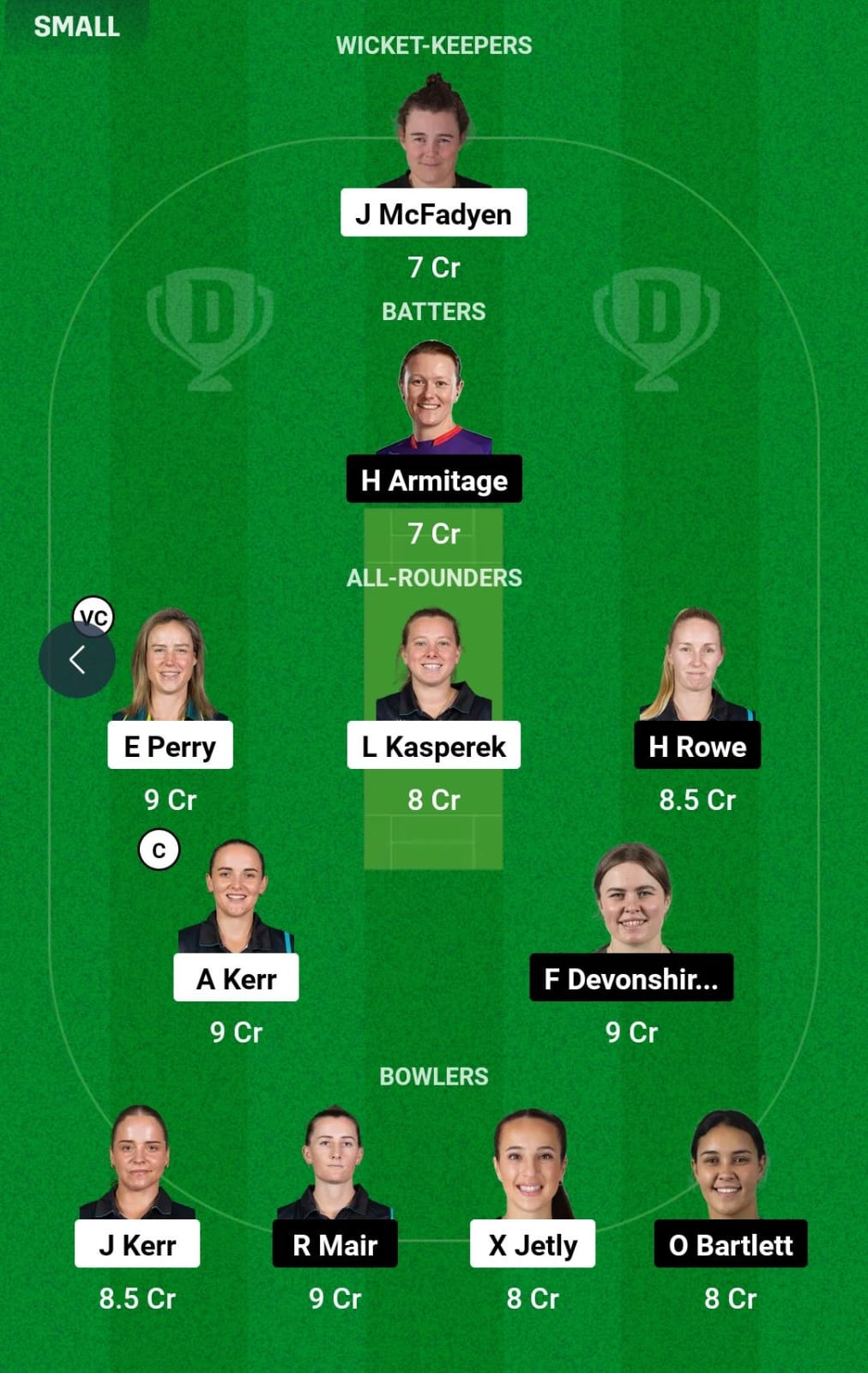 WB-W vs CH-W 10th T20 Dream11 Prediction
