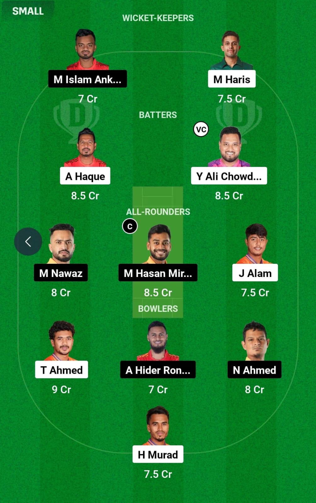 DBR vs KHT 15th T20 Dream11 Prediction