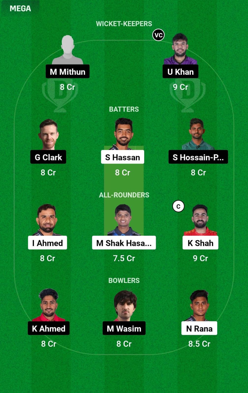 RAN vs CHK 24th T20 Dream11 Prediction